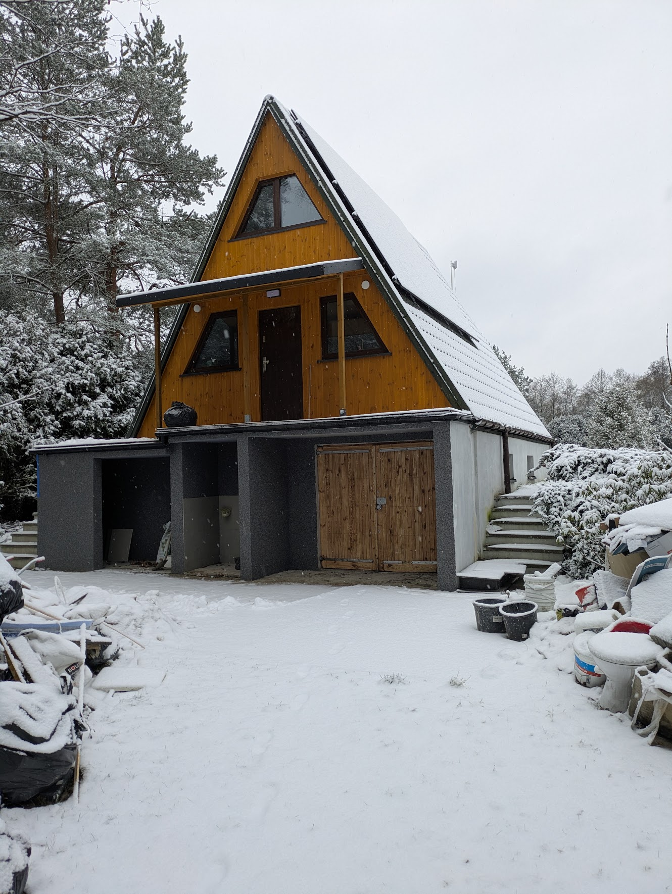 Brda nad Liwcem zimą